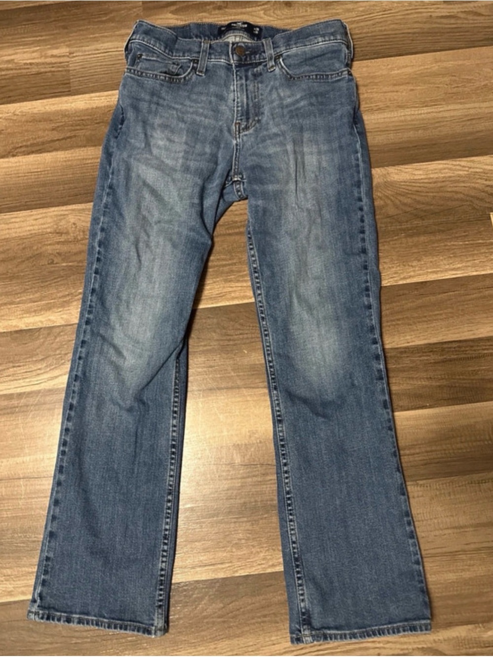 Hollister women’s bootcut denim blue jeans size 28 waist